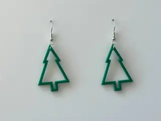 Earring christmas tree arbol de navidad pendiente