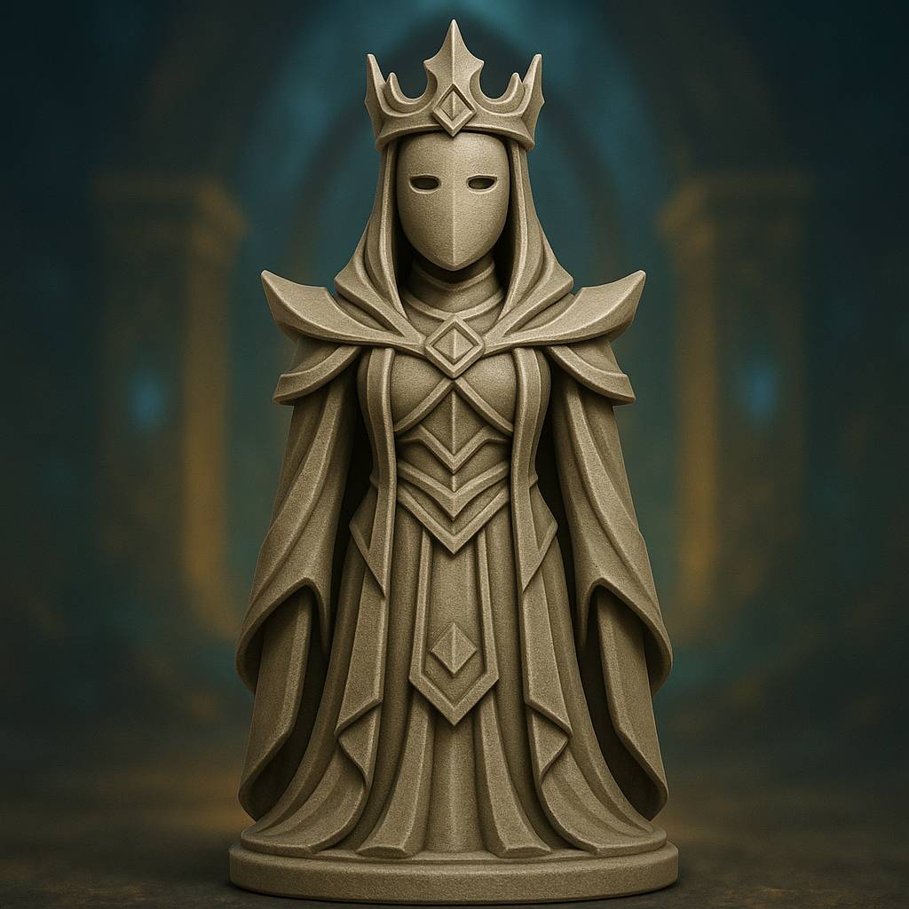 Chess Queen Masked Soul