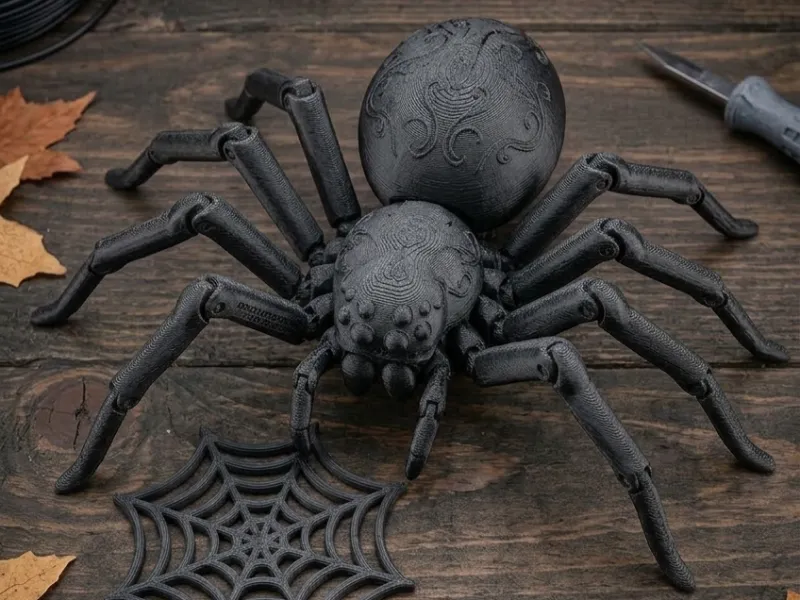 Halloween Articulated Spider