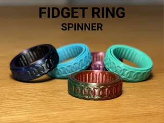 Fidget Ring Spinner (11 Different Sizes)