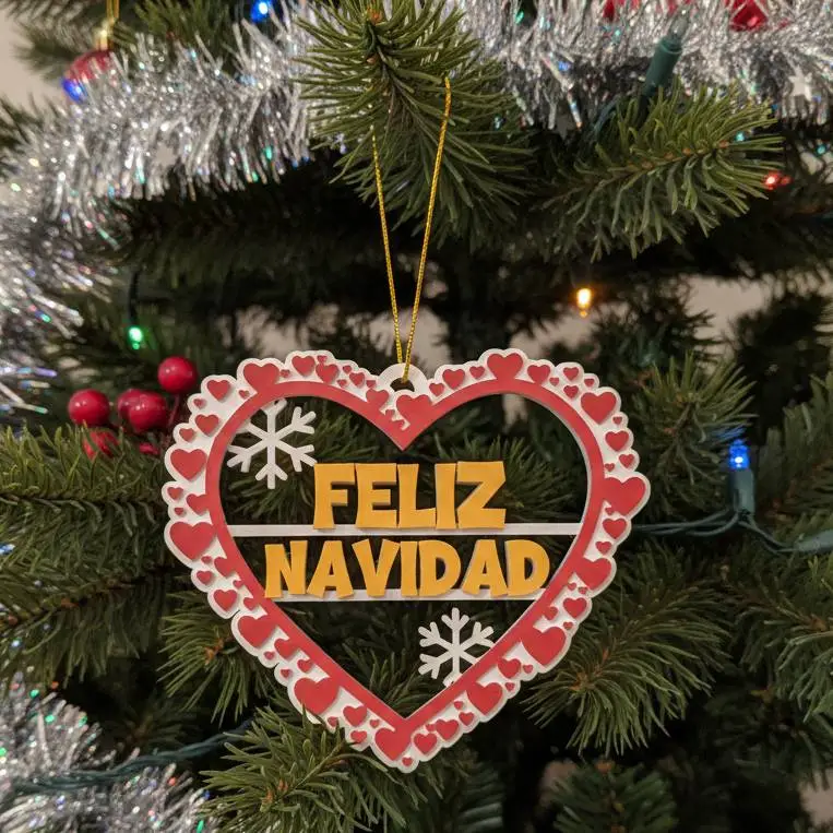 feliz navidad de corazon