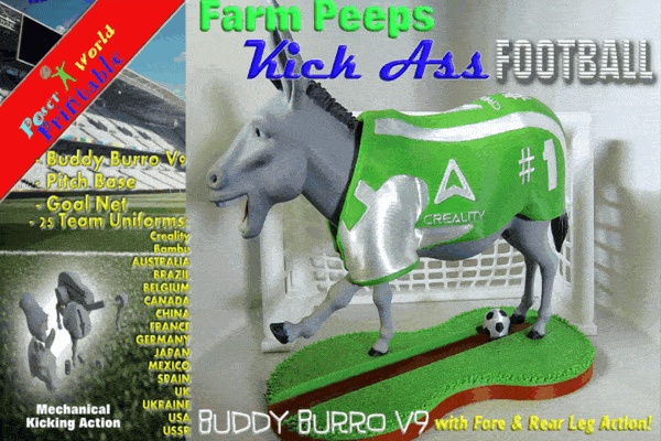 FarmPeeps Football de Choc (Football d'Âne)