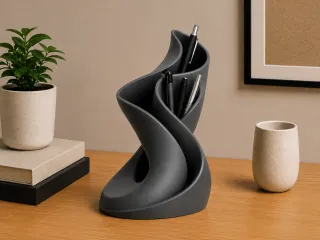 Gravity Drift Pen Holder