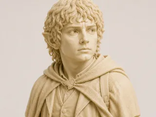 Busto Frodo - O hobbit