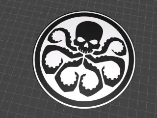Hydra Marvel Inspired Coaster