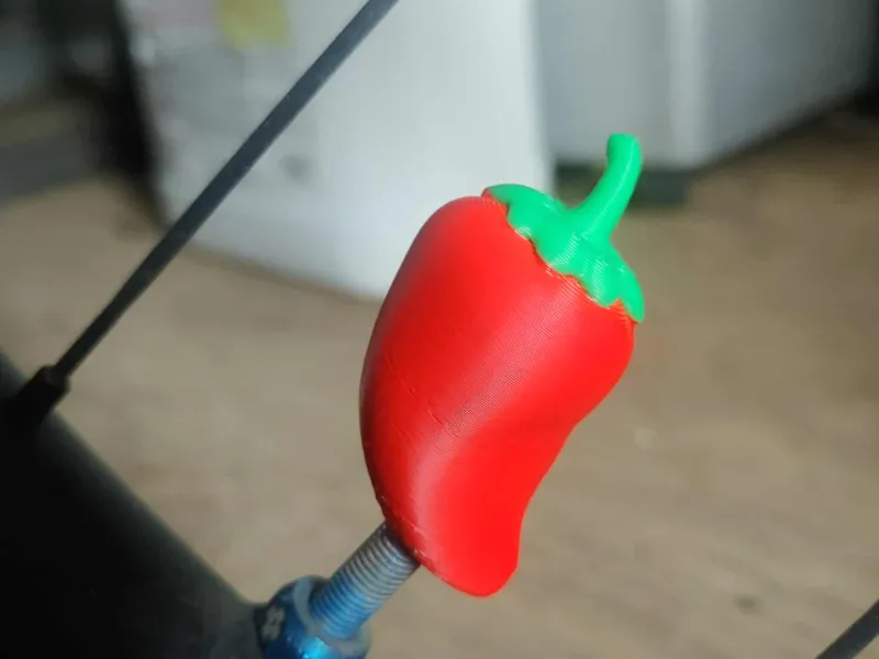 Chili Pepper Valve Cap