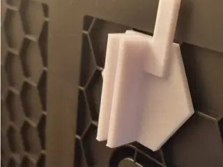 Door Holder for Creality K1 - With backside bracket