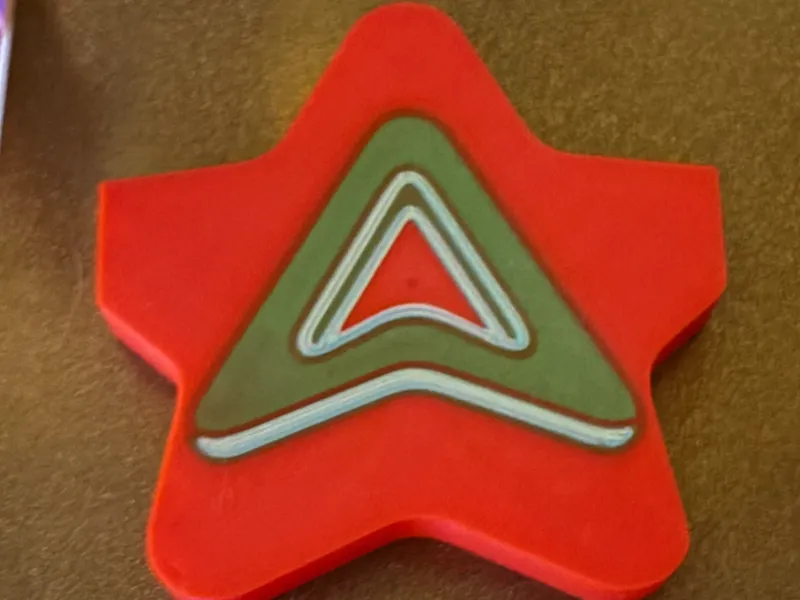 Creality logo with star