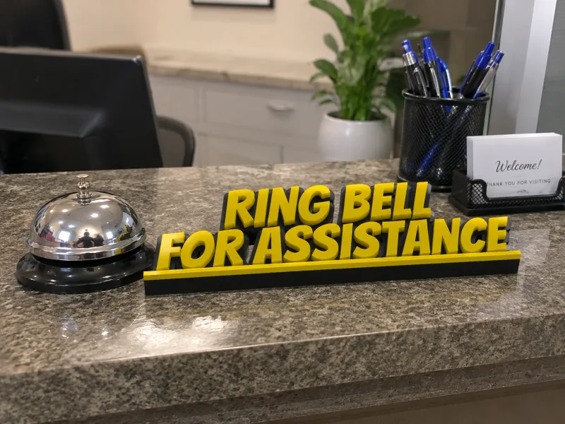 ring bell for assistance