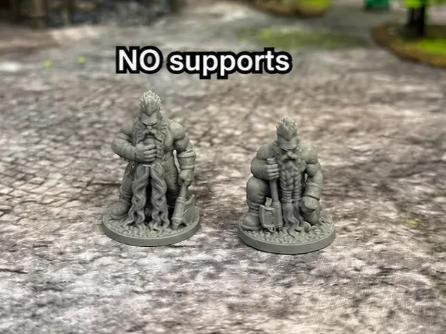 Zwergische Trolltöter (KEINE Stützstrukturen) - DND-Miniatur
