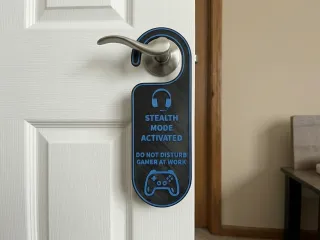 Stealth Mode Hanger Tag