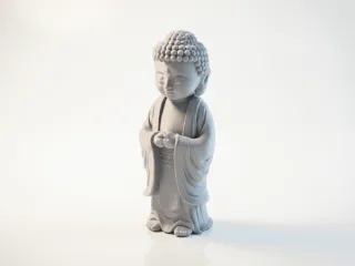 Buddha Statue Fantasy Mythology 3D Printable