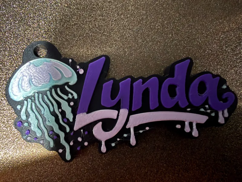 Lynda Keychain - Jellyfish