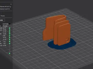 Folder Keychain | Computer Folder Keychain