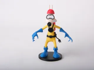 Darkwing Duck Megavolt Character Figurine