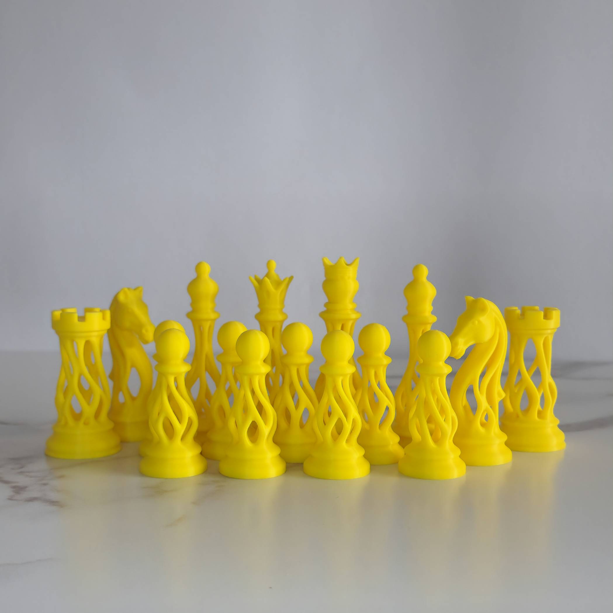 3D Printer Files | 3MF File | Elegant Chess Set