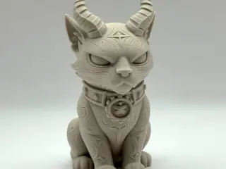 Gothic Horned Kitty