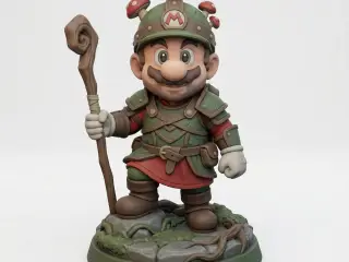 Mario Forest Explorer Plumber Mage