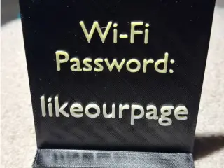 Guest Wi-Fi Password Display