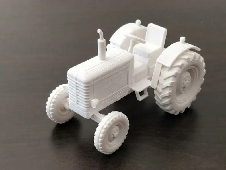 Classic Tractor - Farm Tractor Model