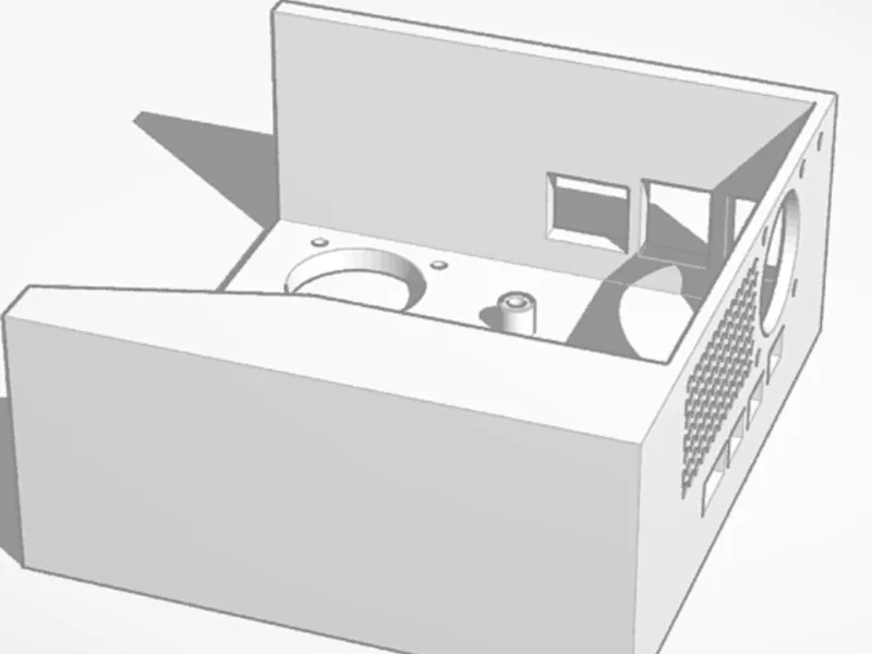 Raspberry pi 4 vector v100 case