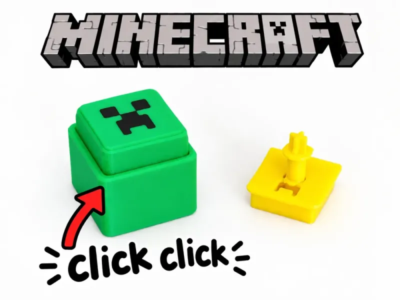 Minecraft Creeper Fidget Clicker