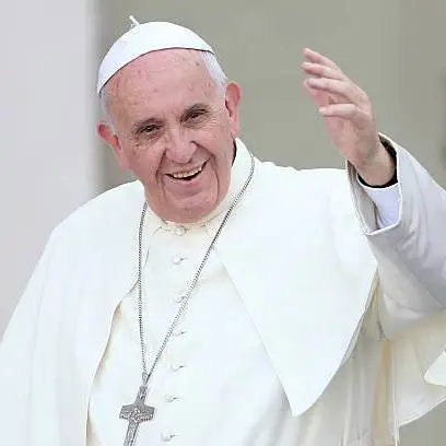 Pope Francis Lithophane