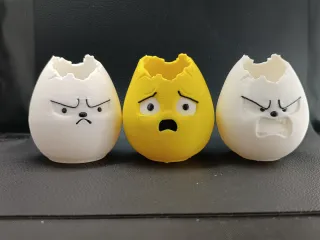Easter Eggs Collection – Grumpy, Scared & Angry