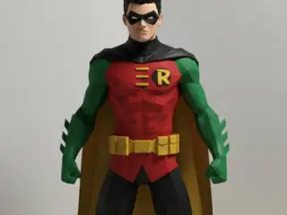 Robin (Batman) - low poly