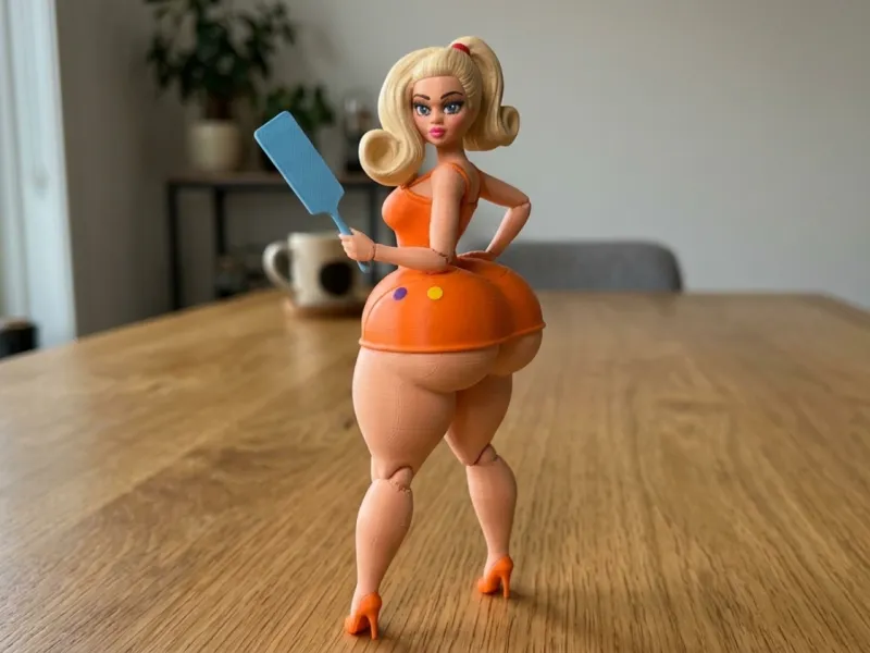The Curvy Pin-Up Barbie