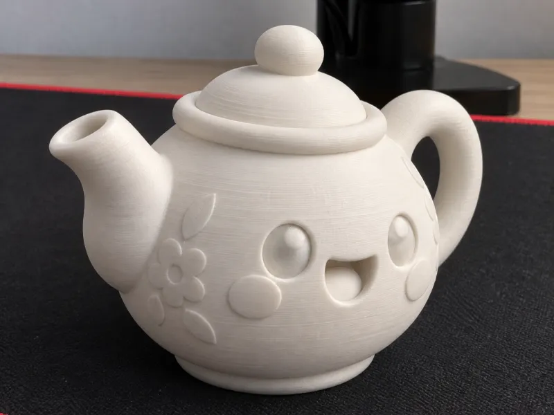 Figurine théière Chibi