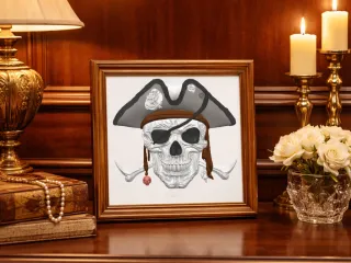 Pirate painting
