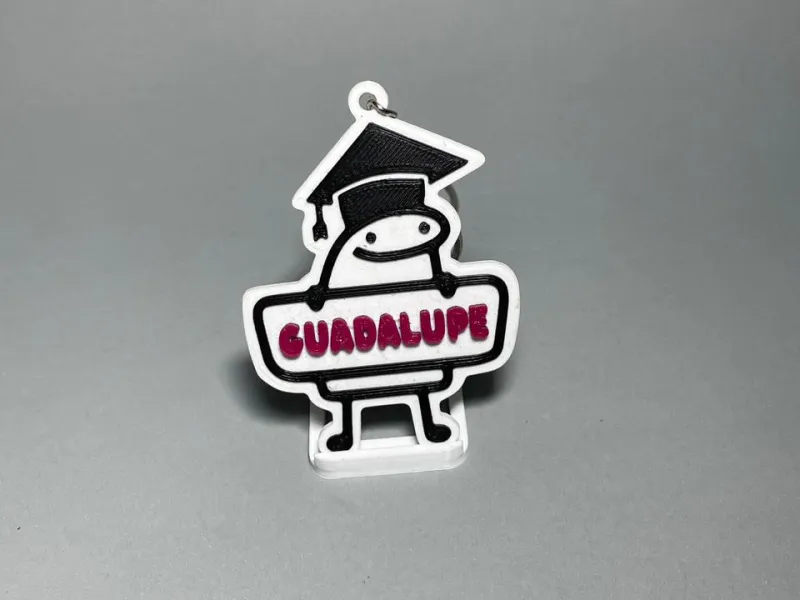 Chaveiro de Formatura – Estilo Flork – Personalizável