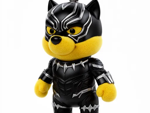 Winnie the Pooh Black Panther Ring Figure