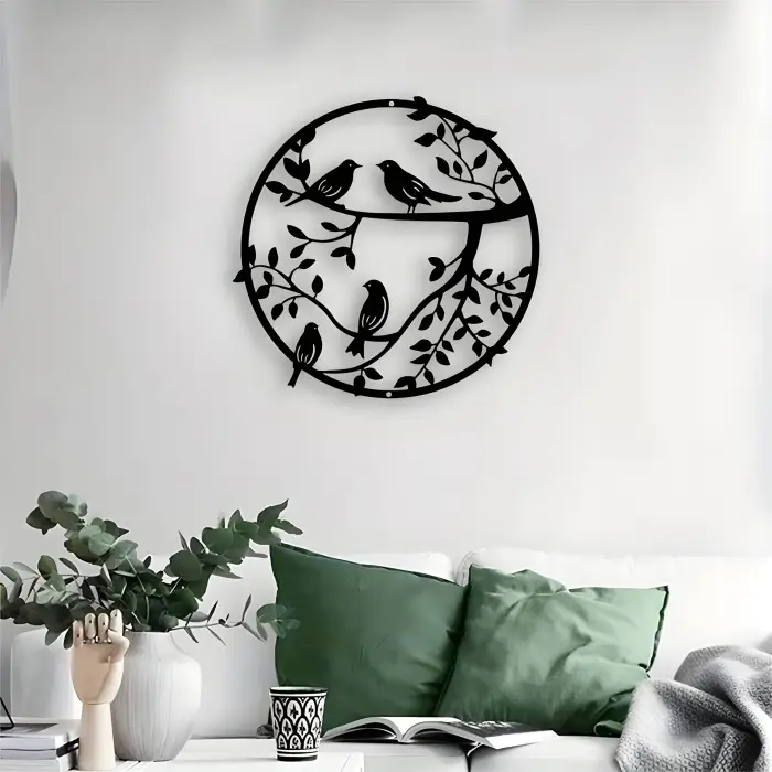 3D Printer Files | 3MF File | WallArt Birds on a Tree | Creality Cloud