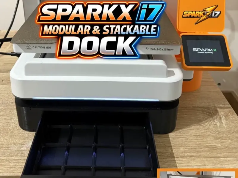 SparkX i7 Modular Dock – Stackable System