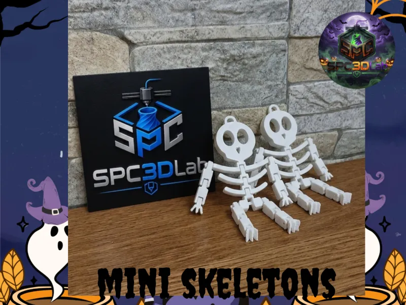 Mini esqueletos articulados