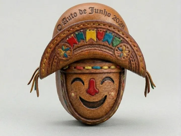 Chaveiro cabeça de cangaceiro