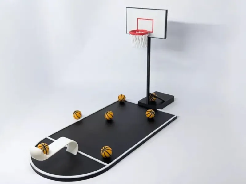 Mini cancha de basquetbol