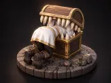 Frieren vs Mimic – Collectible Diorama STL-0
