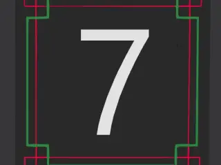 Door Plate Number 7