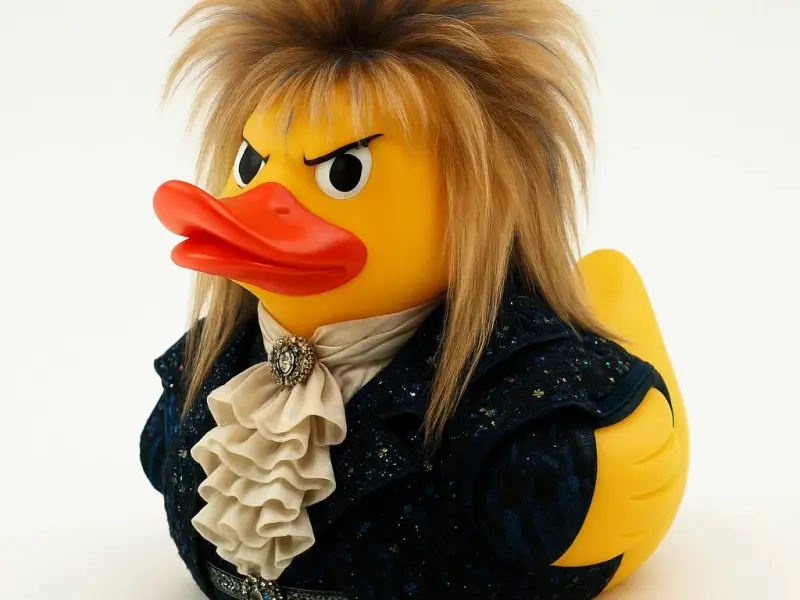 Jareth rubber duck