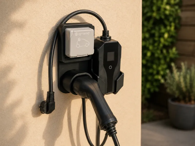 Support chargeur EV à suspendre
