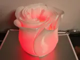 Large Rose Lamp – Three-Part Design with Service Cover-0