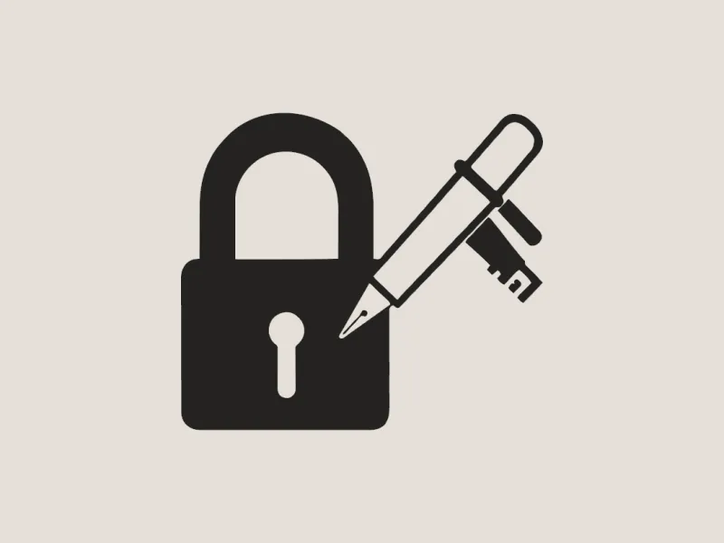 Press Freedom: Unlock the News - 3D Print