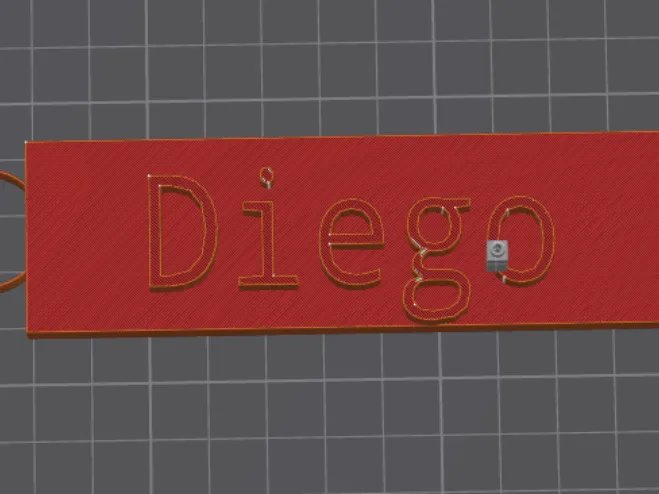 Llavero Diego