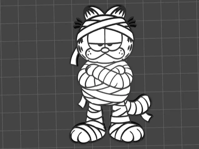 Garfield Mummy