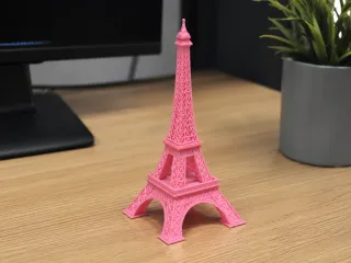 Eiffel Tower, photorealistic model