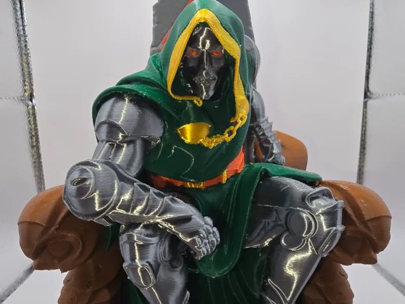 Doctor Doom Throne Statue