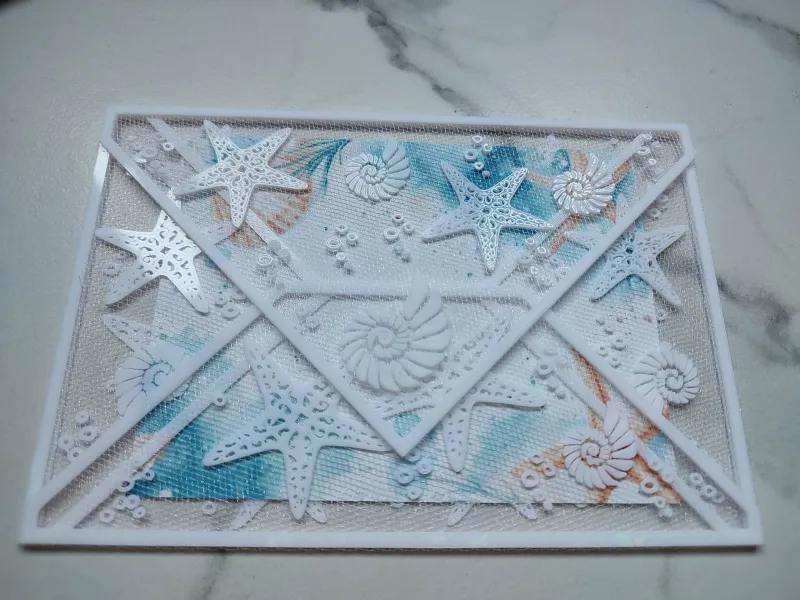 Beach Wedding Envelope (2 versions)